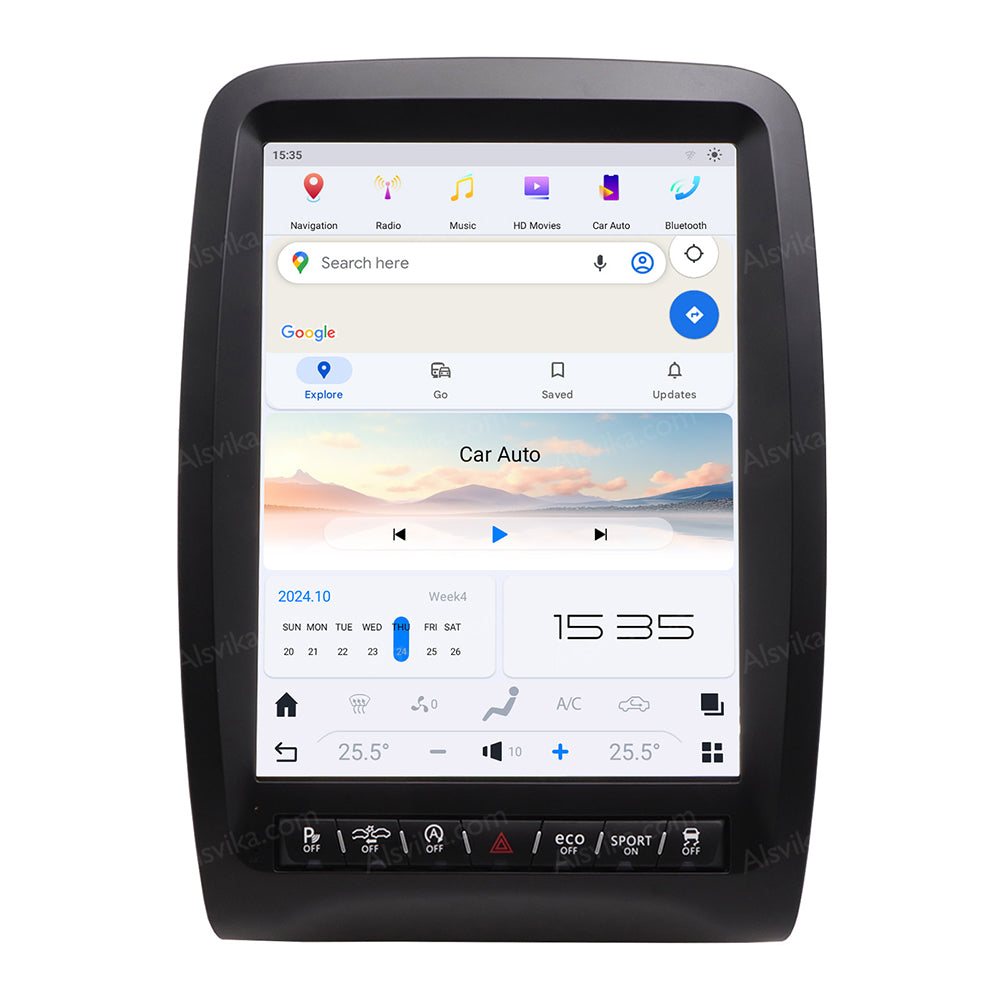 12.1 inch Android car Radio Head Unit for Dodge Durango 2011-2020 GPS navigation Audio Stereo with Qualcomm CPU
