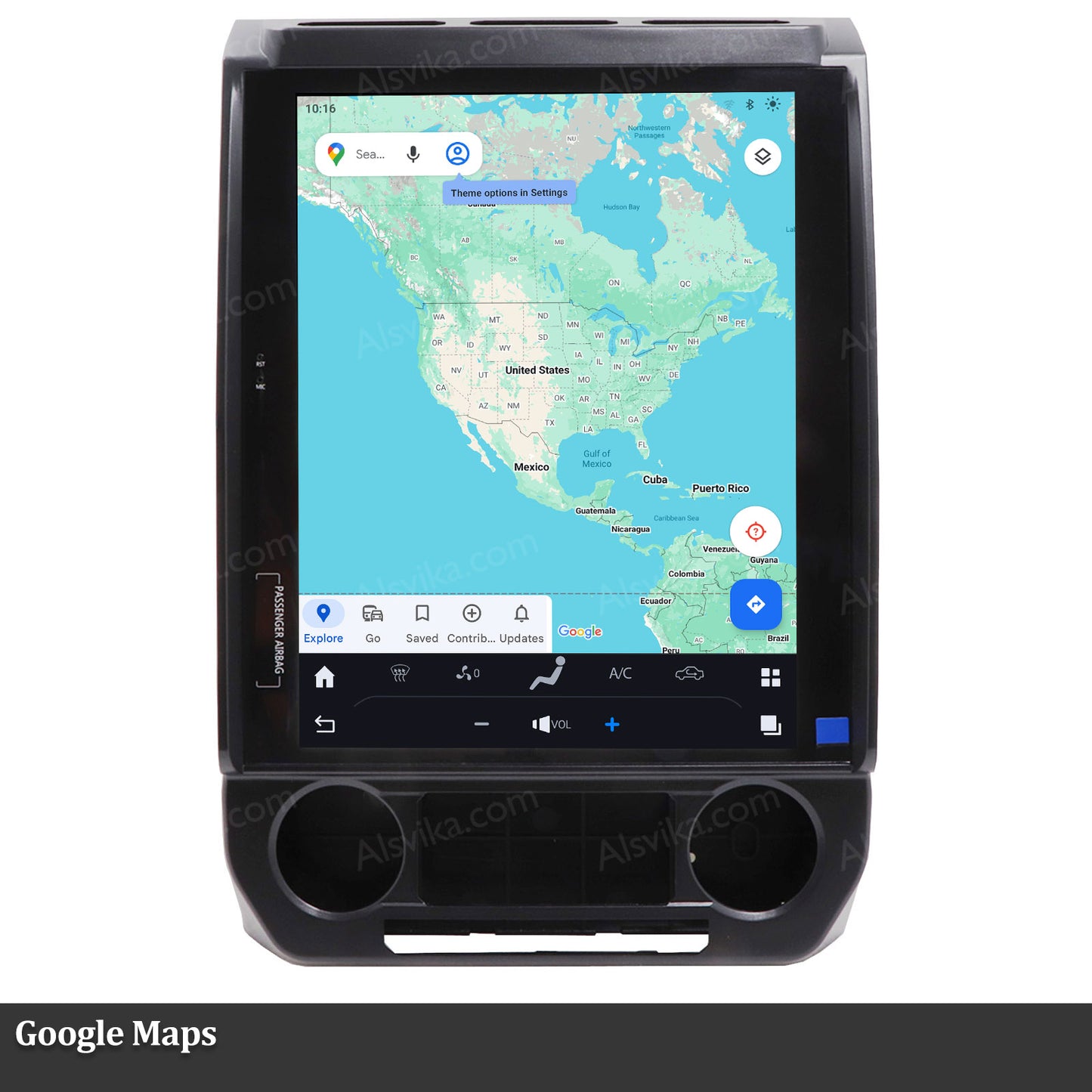 12.1 inch Android car Radio Head Unit for Ford F-150 2015-2021 GPS navigation Audio Stereo with Qualcomm CPU