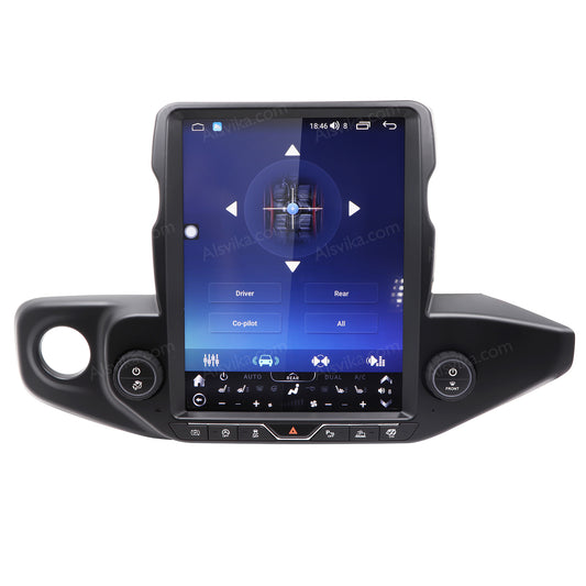 12.1 Inch Android car Radio Head Unit for JEEP Wrangler JL 2018-2023 GPS Navigation Audio Stereo