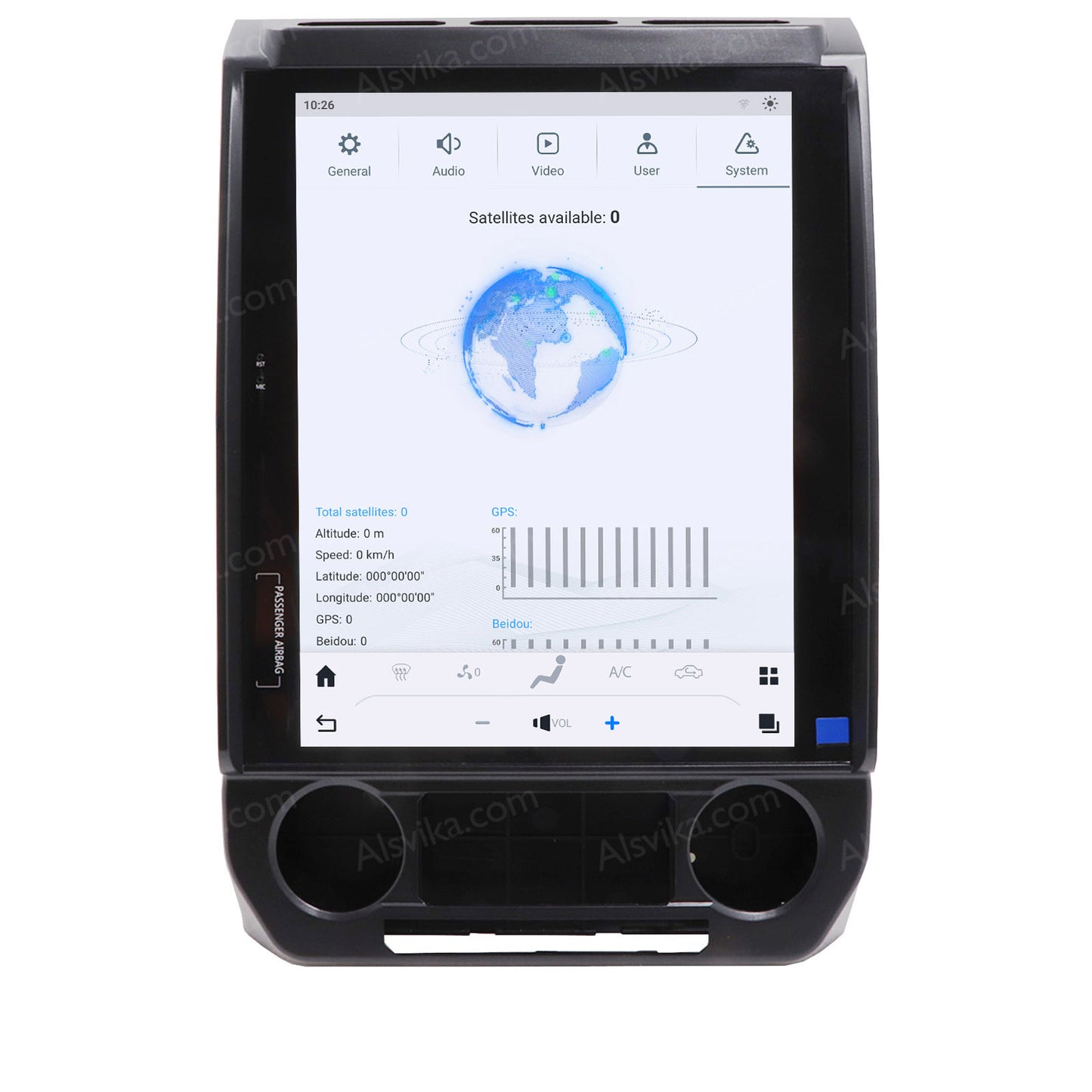 12.1 inch Android car Radio Head Unit for Ford F-150 2015-2021 GPS navigation Audio Stereo with Qualcomm CPU