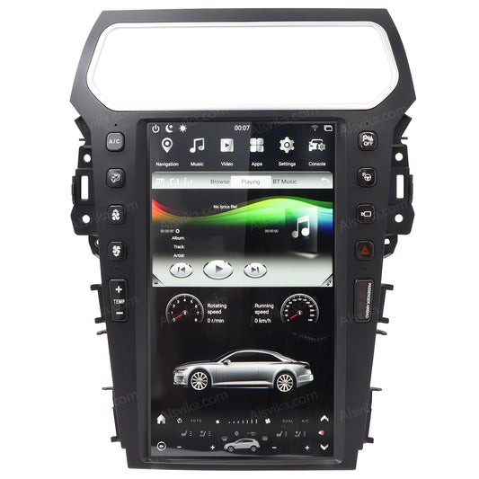 13.6 inch Vertical Screen Android car Radio Head Unit for Ford Explorer (U502) 2011-2019 GPS Navigation Audio Stereo