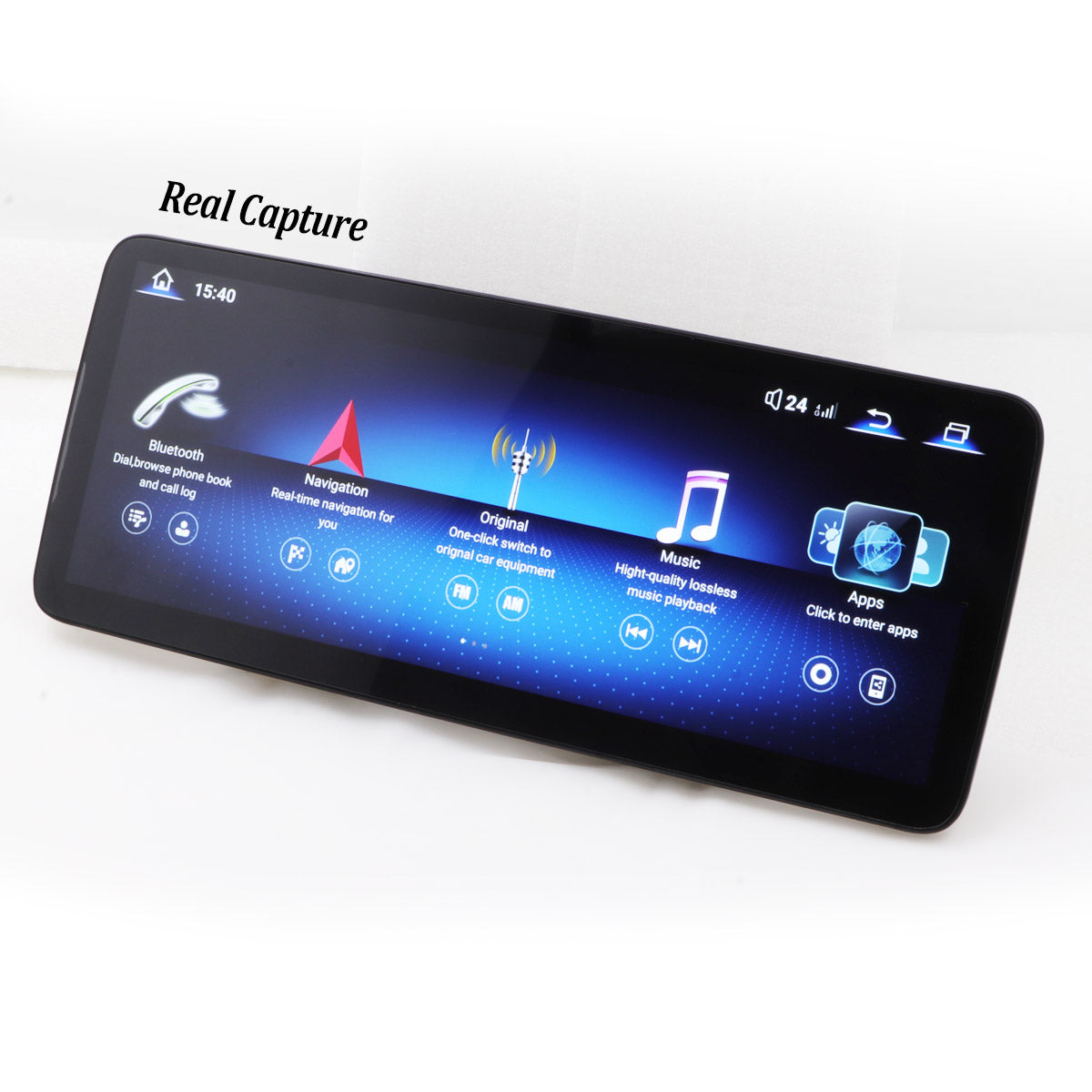 Universal Android car Radio for Mercedes-Benz 2K Screen Sound System Car Audio Stereo with Qualcomm CPU
