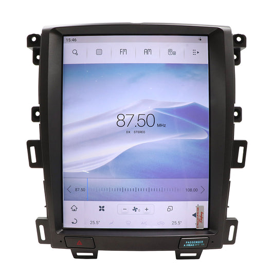 12.1 inch Android car Radio Head Unit for Ford Edge 2010-2013 GPS navigation Audio Stereo with Qualcomm CPU