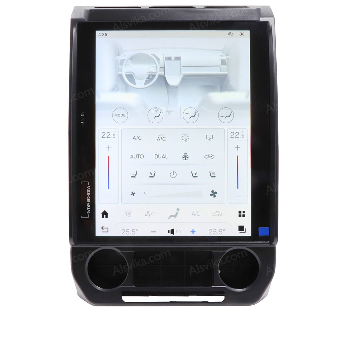 12.1 inch Android car Radio Head Unit for Ford F-150 2015-2021 GPS navigation Audio Stereo with Qualcomm CPU