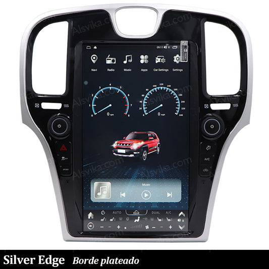 13.6 Inch Android car Radio Head Unit for Chrysler 300 300C 300S 2011-2022 GPS Navigation Audio Stereo