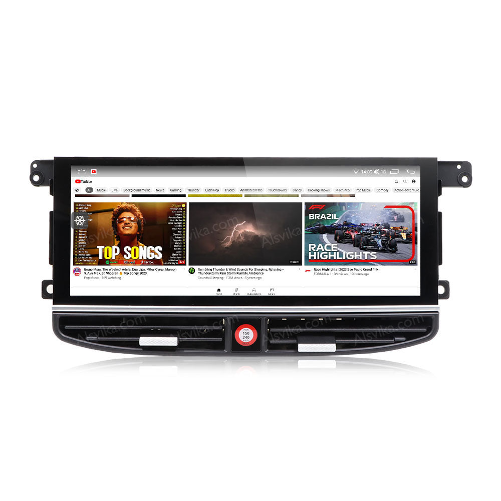 12.30 inch Android car Radio Head Unit for Porsche Panamera 2009-2016 GPS Navigation Audio Stereo