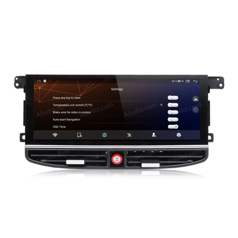12.30 inch Android car Radio Head Unit for Porsche Panamera 2009-2016 GPS Navigation Audio Stereo