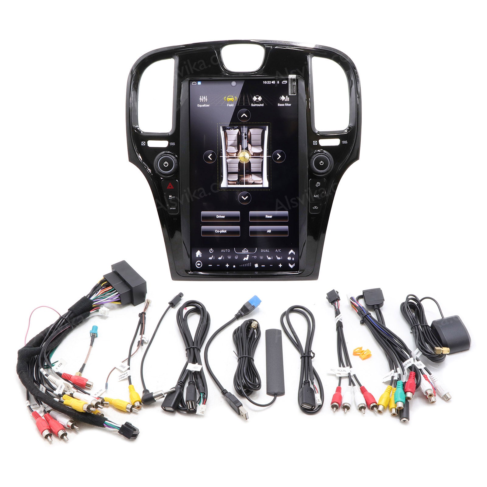car head unit screen for Chrysler 300 300C 300S 11-22
