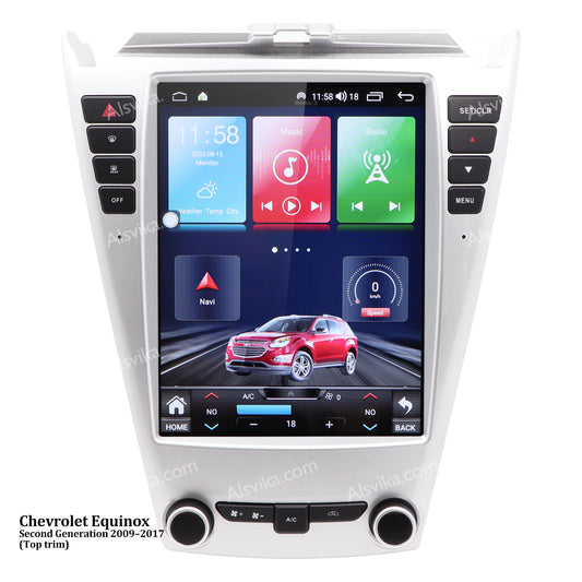 Android head unit for CHEVROLET EQUINOX