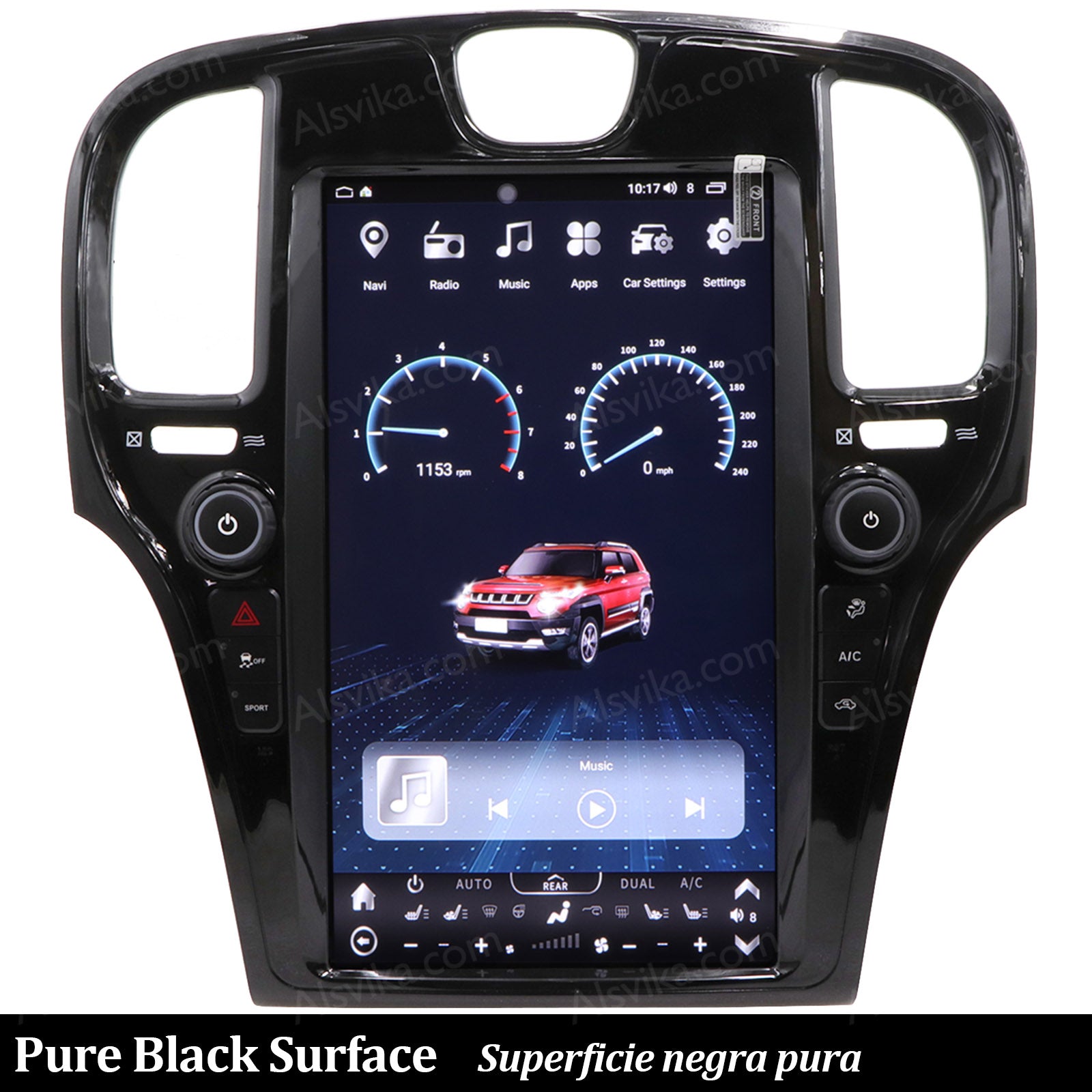 Android head unit for Chrysler 300 300C 300S 11-22