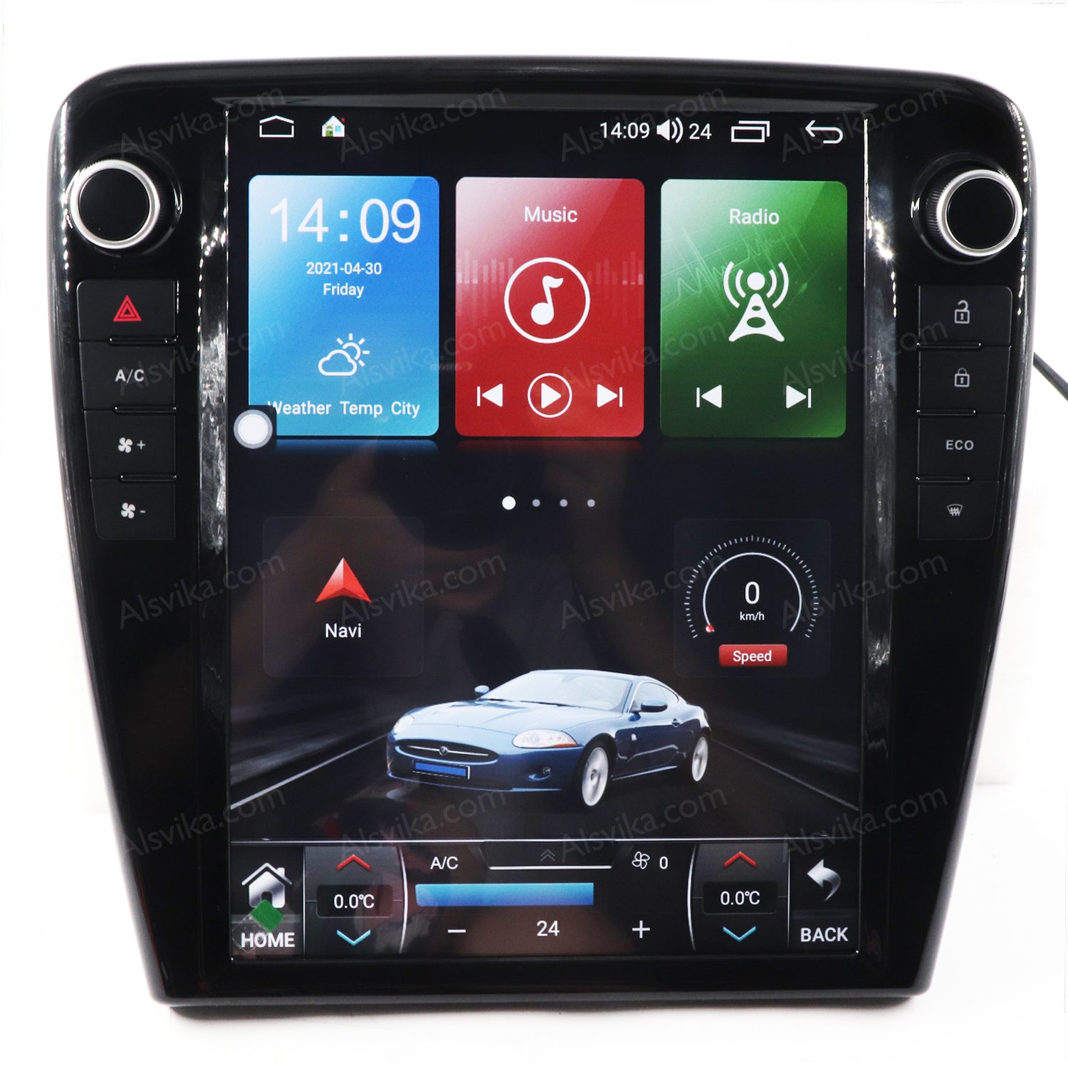 Android head unit for Jaguar XJ (X351) XJL 2010–2019