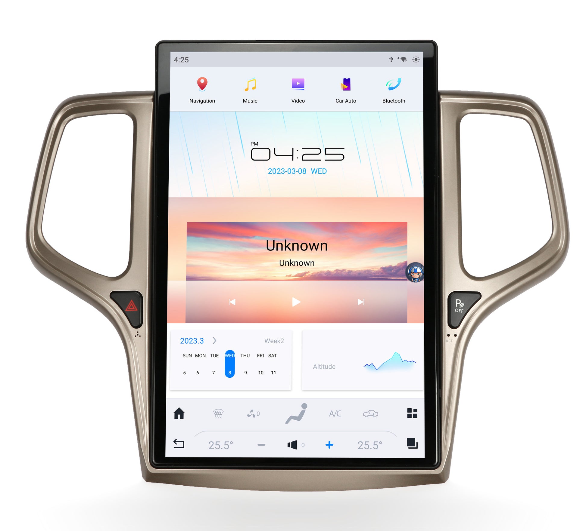 Android head unit for Jeep Grand Cherokee 2011-2022