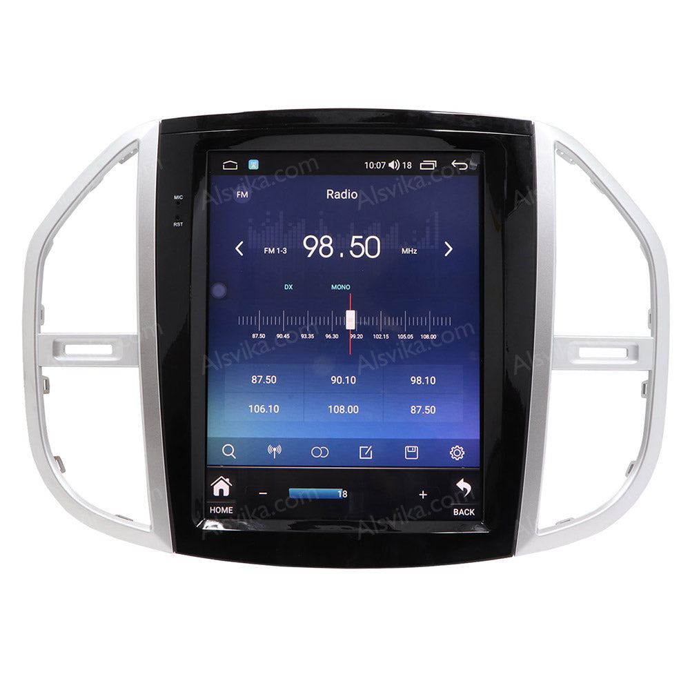 Car Audio Stereo for Mercedes BENZ VITO 2014-2023