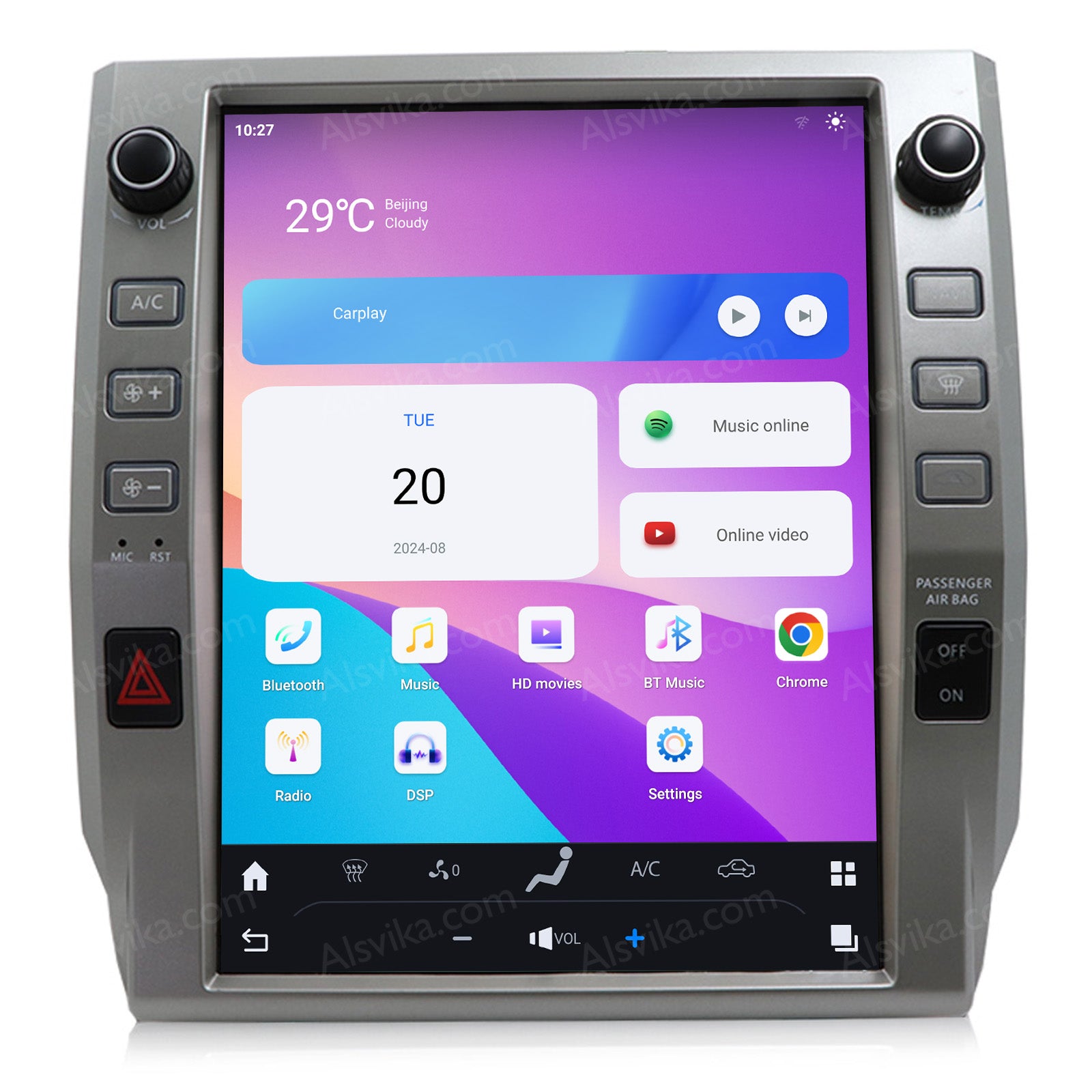 Car Audio Stereo for TOYOTA Tundra 2014-2019
