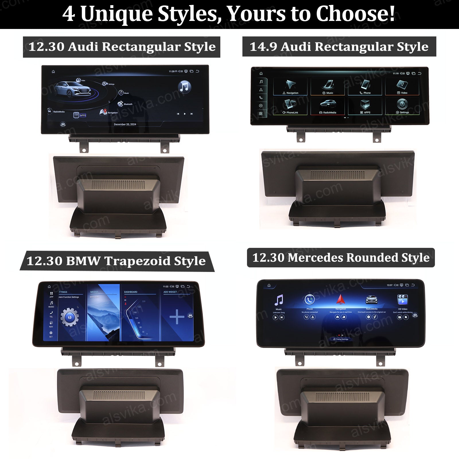 GPS navigation for AUDI A3 (8V) 13-19