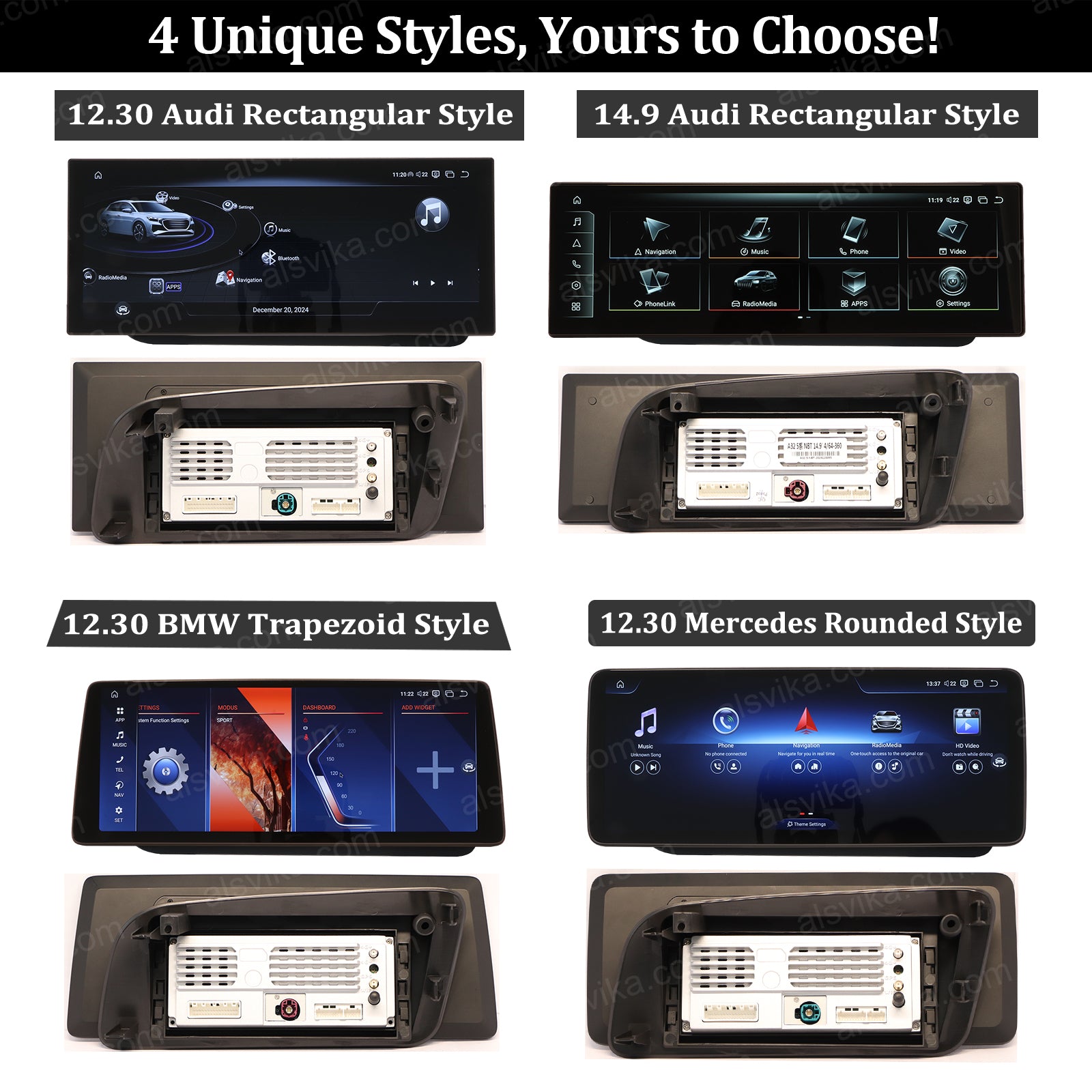 GPS navigation for AUDI Q5 (8R) 08-17