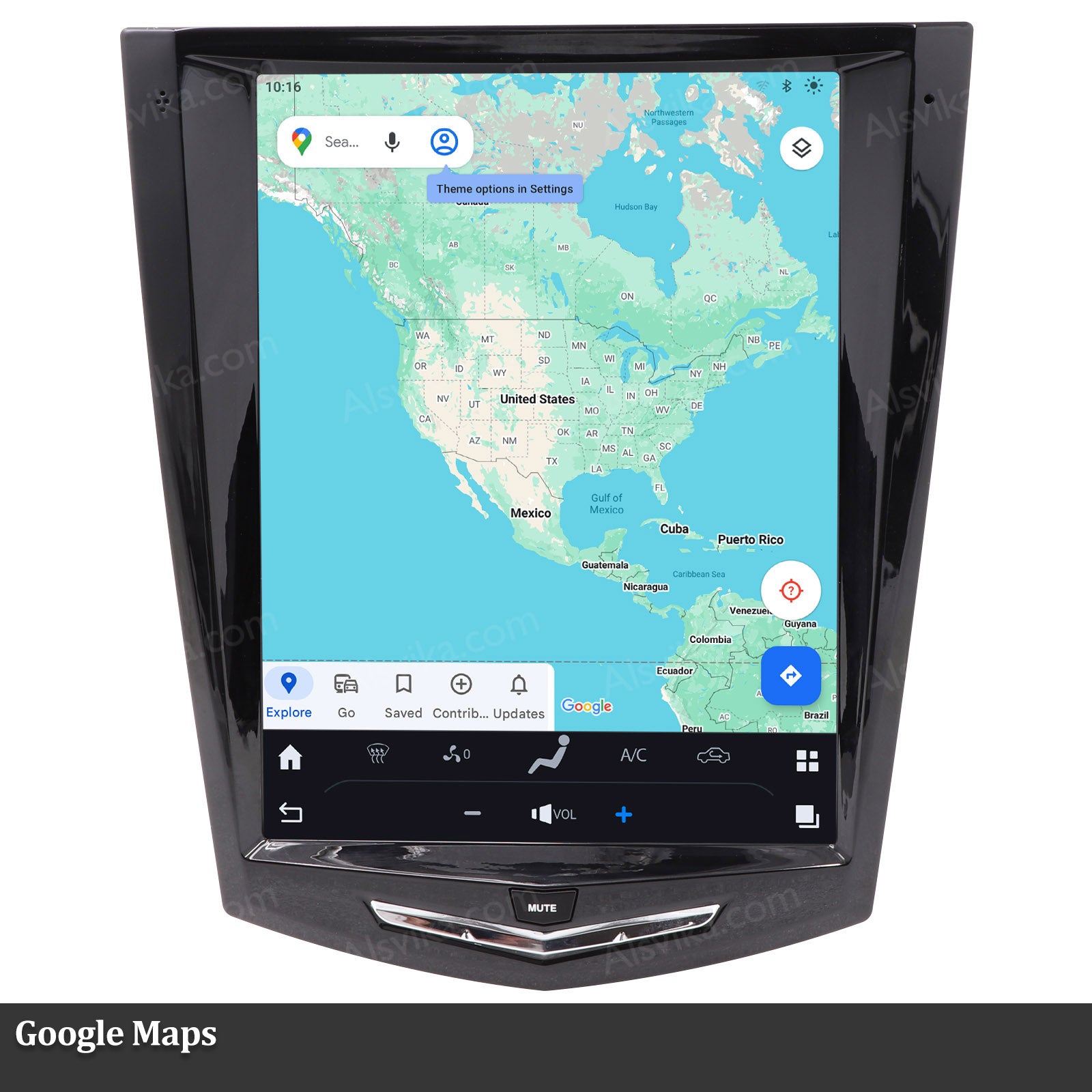 GPS navigation for Cadillac SRX 2012-2016