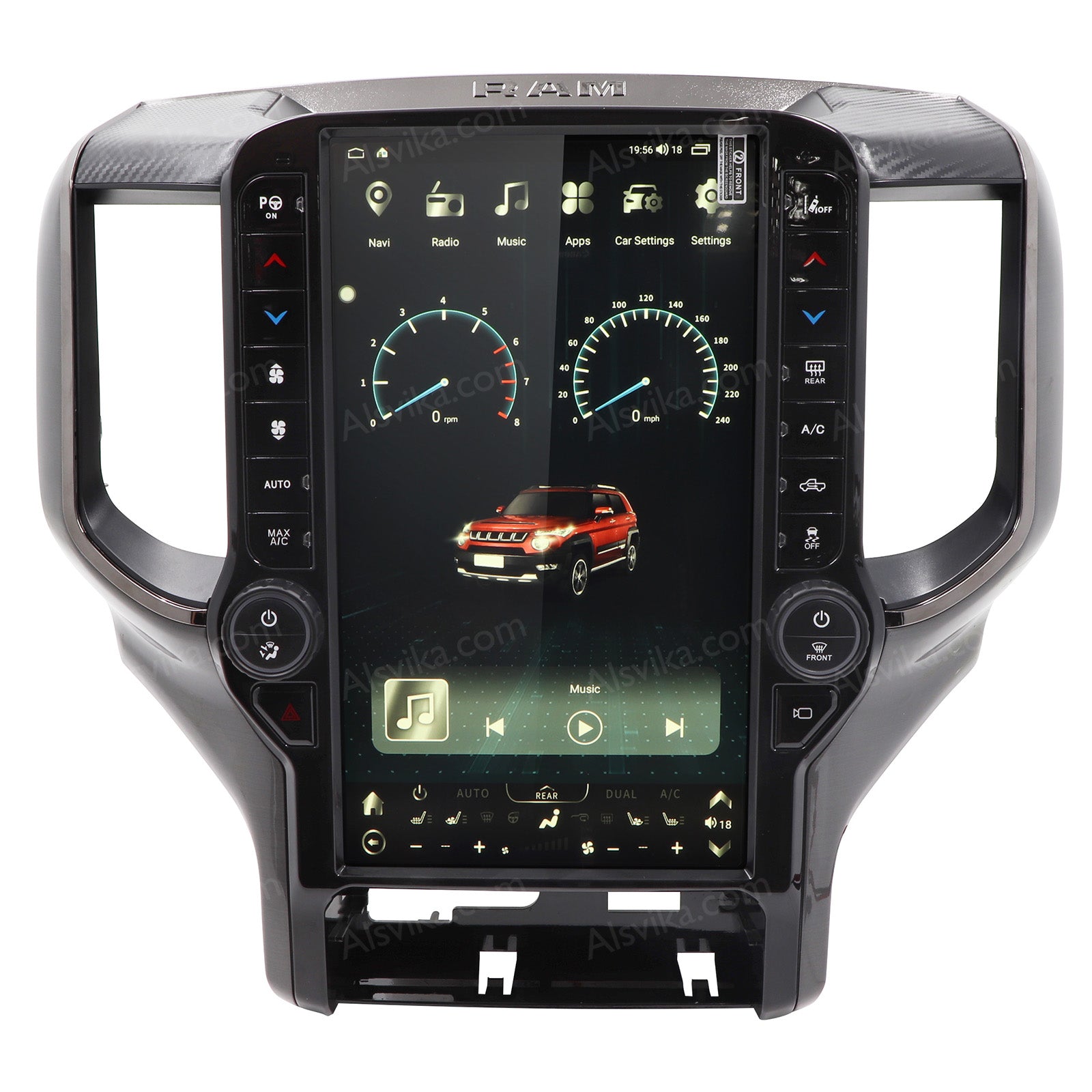 GPS navigation for Dodge RAM 2019–2024
