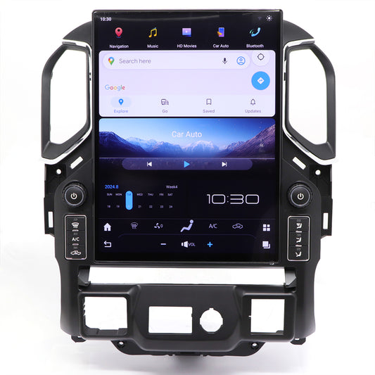 For Chevrolet Silverado GMC Sierra 2018-2023 Android car Radio Head Unit 15.6 inch 2K Screen Upgrade GPS Navigation with Qualcomm CPU