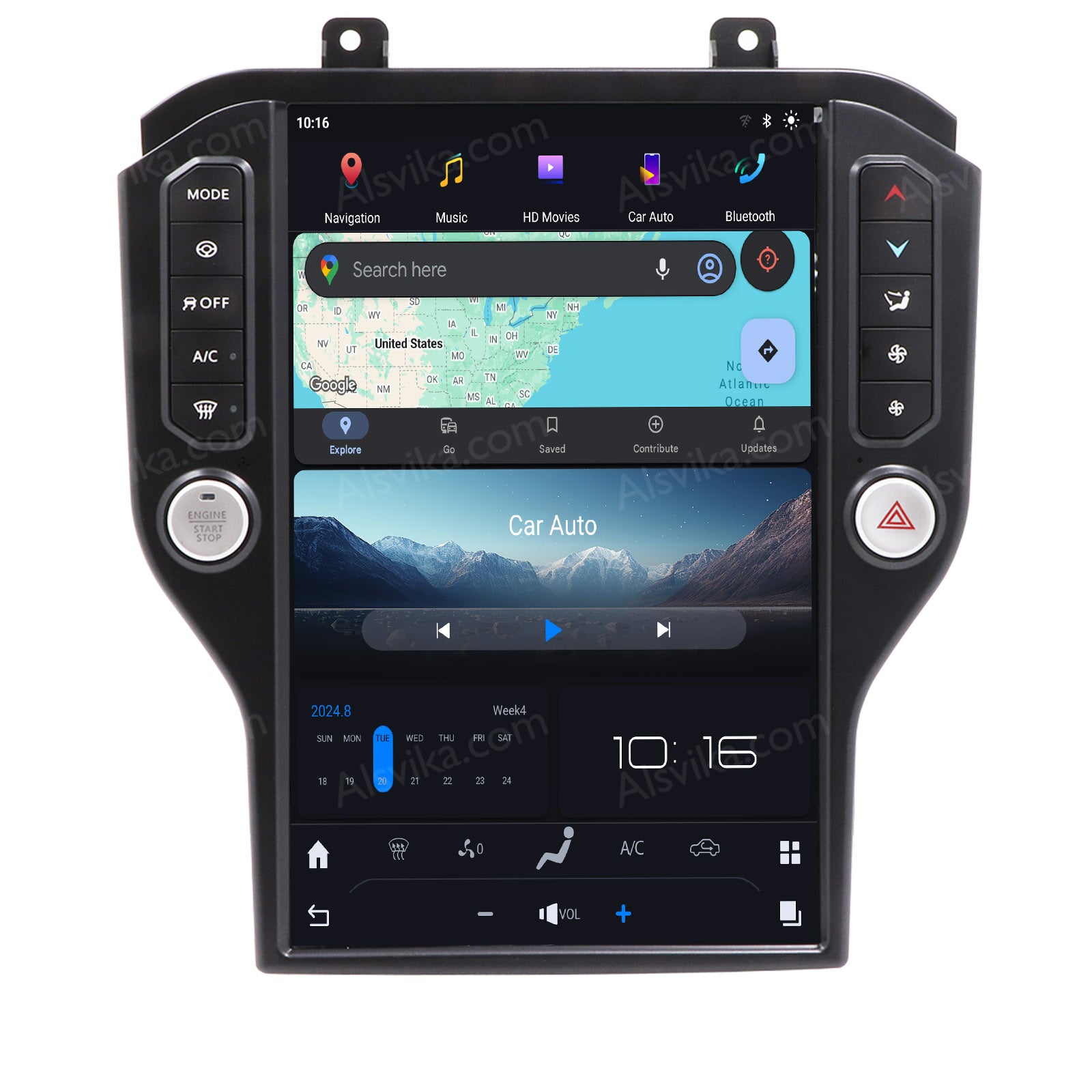 Car stereo Android radio for Ford MUSTANG 20-20