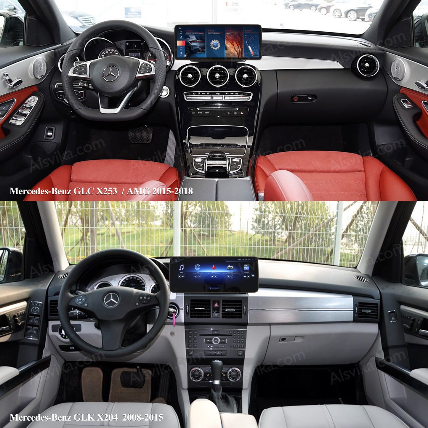 Universal Android car Radio for Mercedes-Benz 2K Screen Sound System Car Audio Stereo with Qualcomm CPU