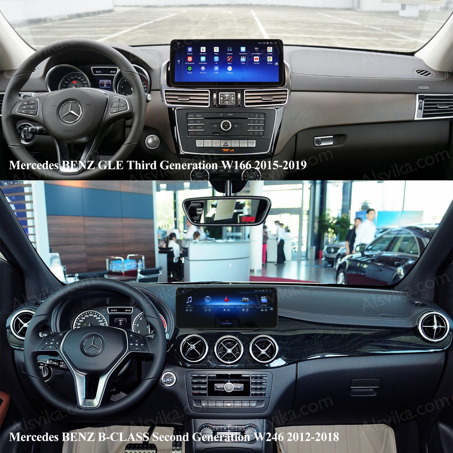 Universal Android car Radio for Mercedes-Benz 2K Screen Sound System Car Audio Stereo with Qualcomm CPU