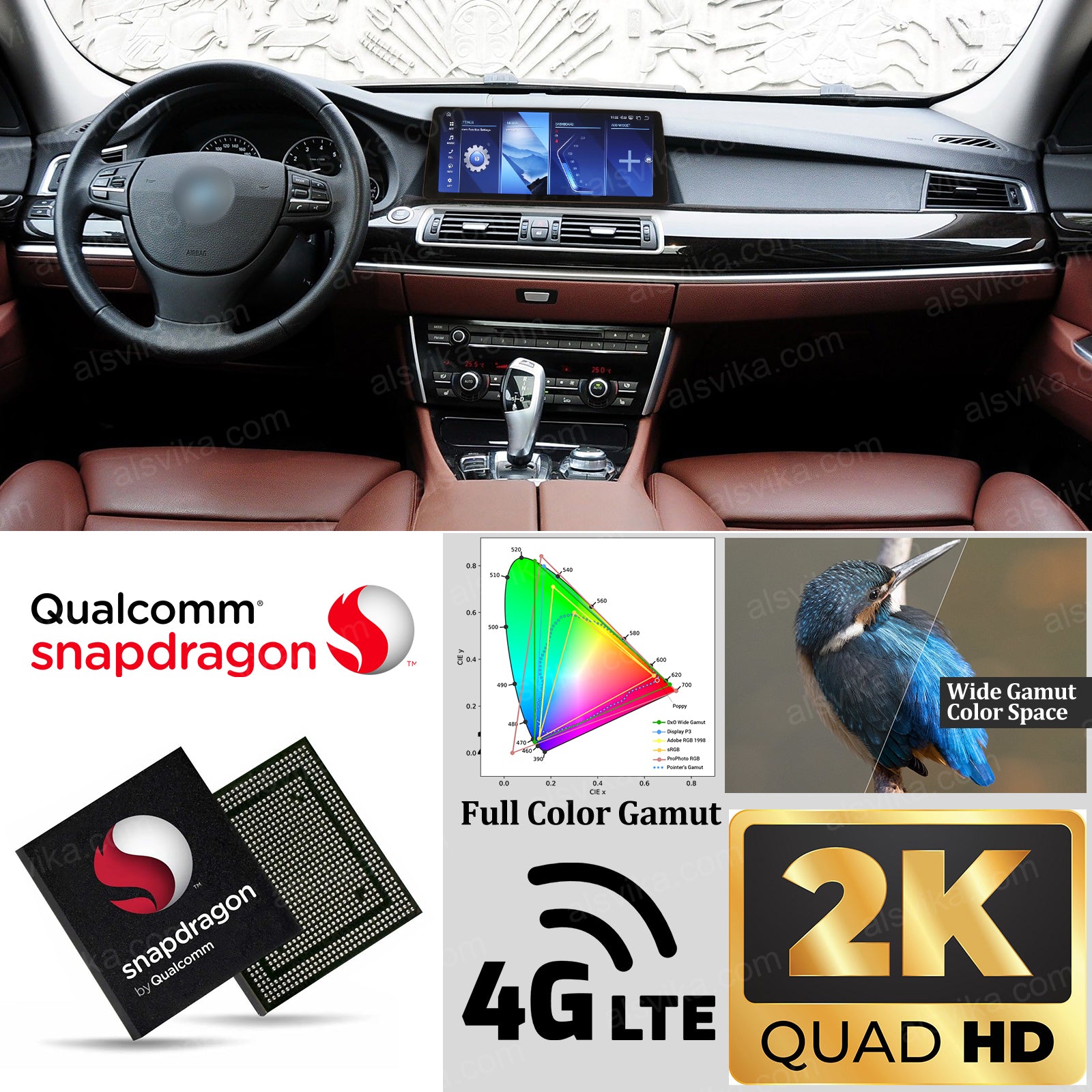 Car stereo for BMW 5 SERIES GT