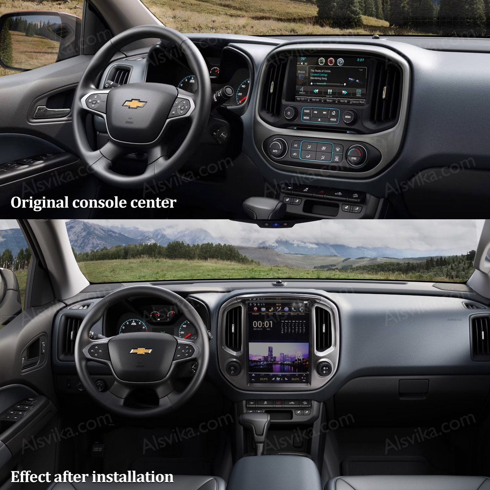 Car stereo for CHEVROLET COLORADO GMC CANYON
