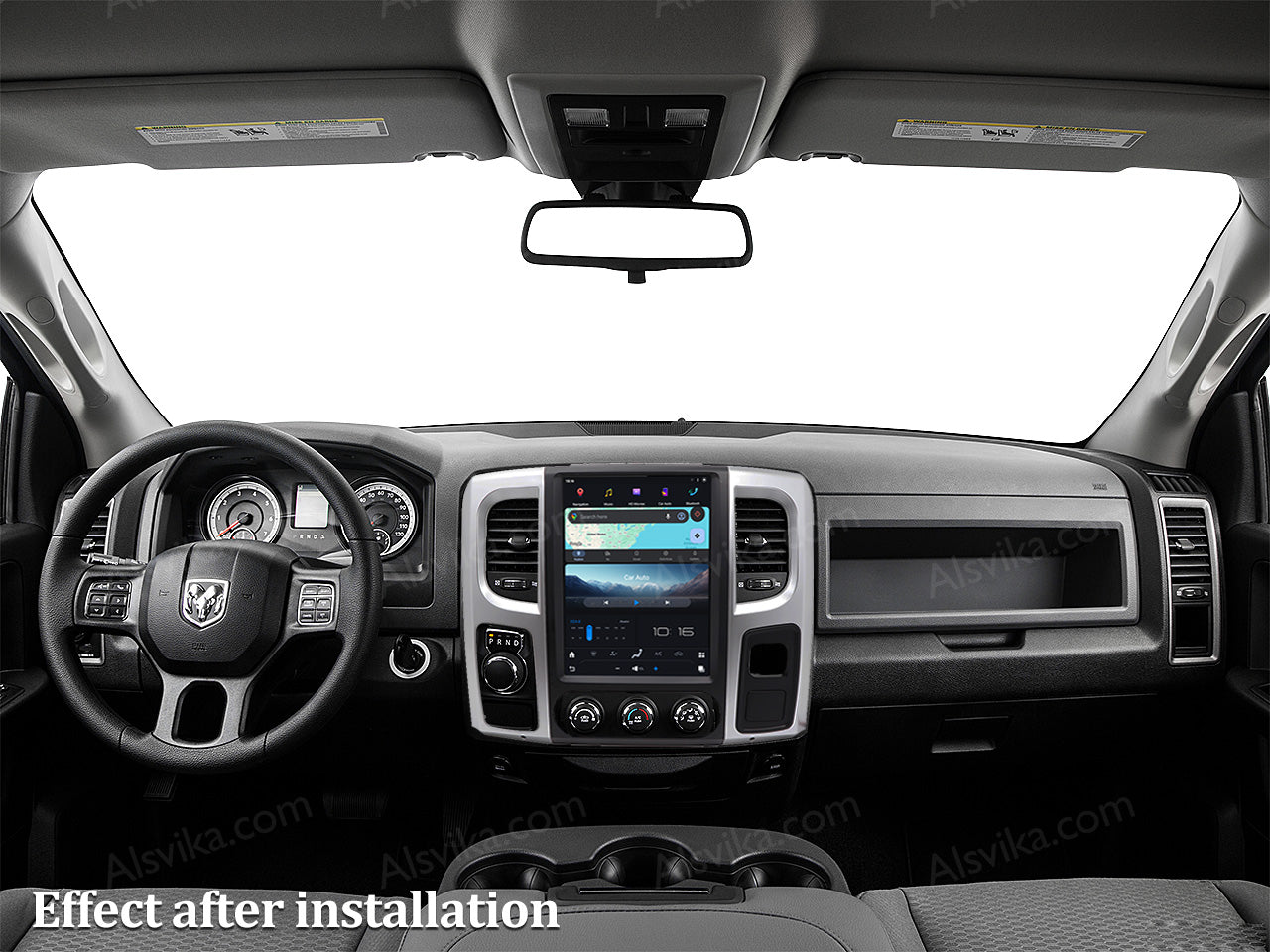 Car stereo for Dodge RAM 2013-2018