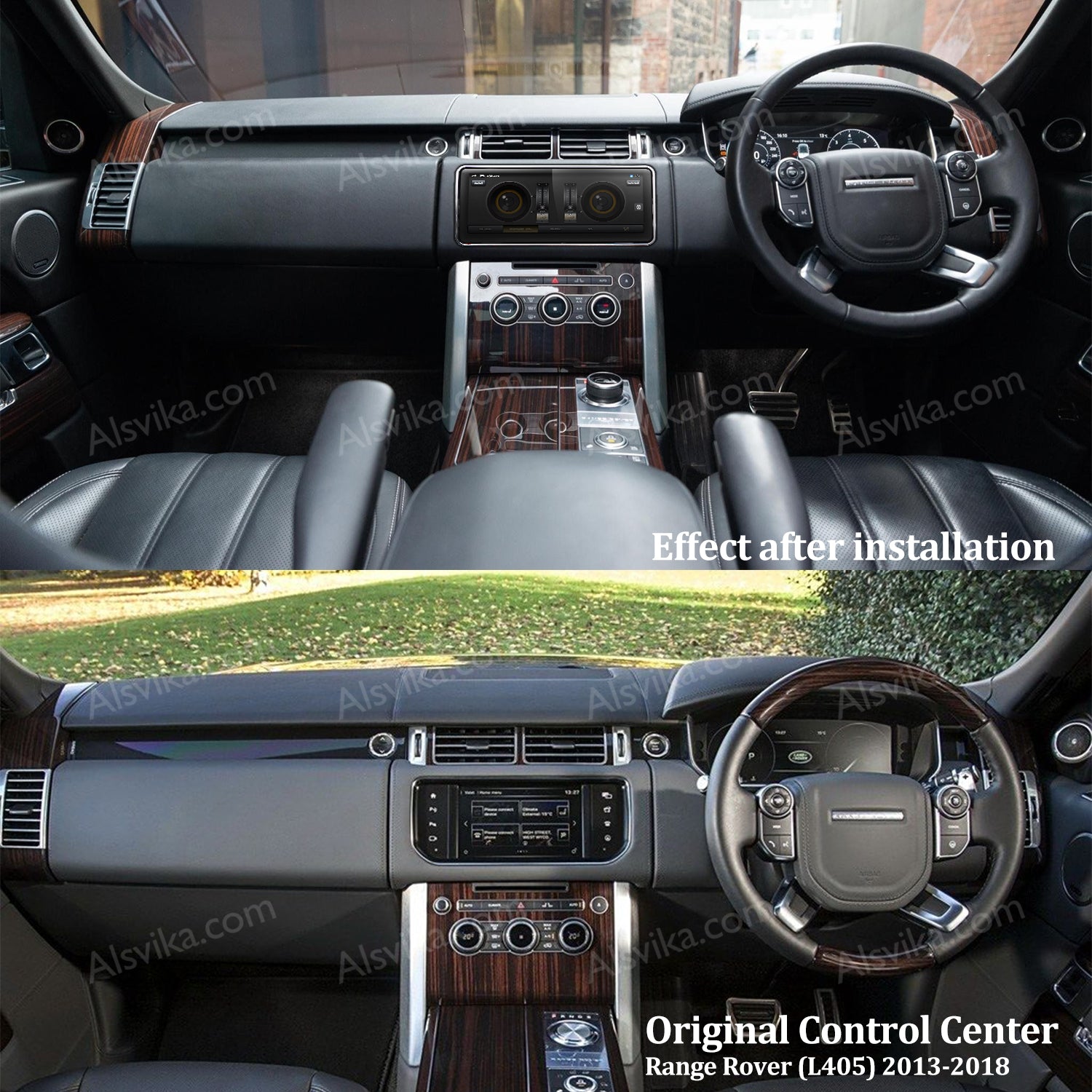 Car stereo for Maserati Land Rover Range Rover 13-17