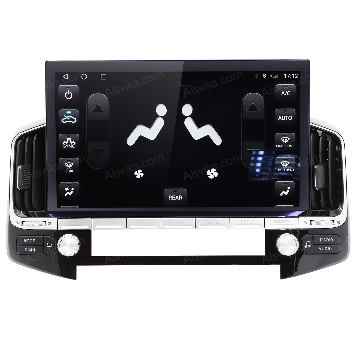 Car stereo for Maserati TOYOTA Land Cruiser 2016-2021