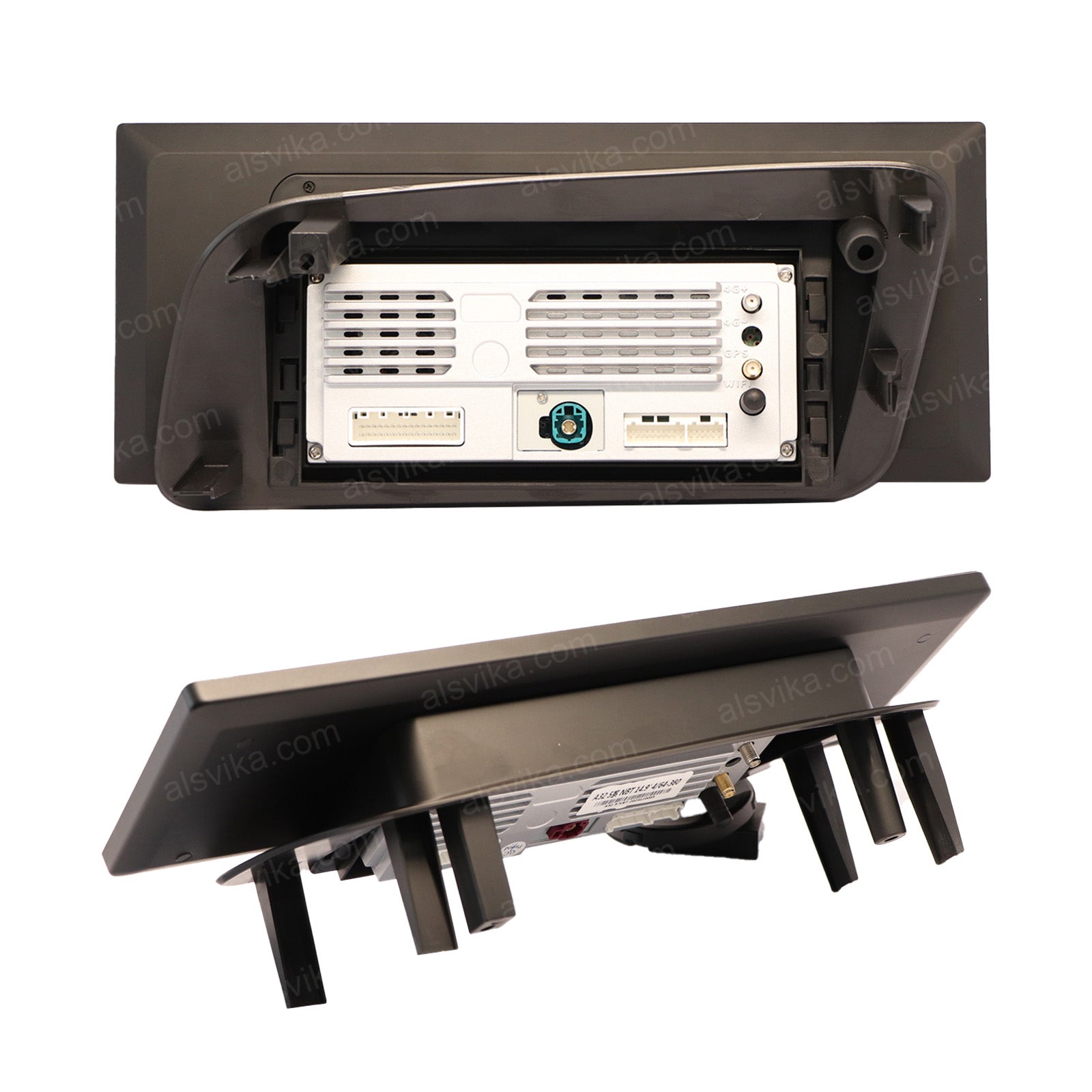 Touch screen car stereo for AUDI Q5 (8R) 08-17