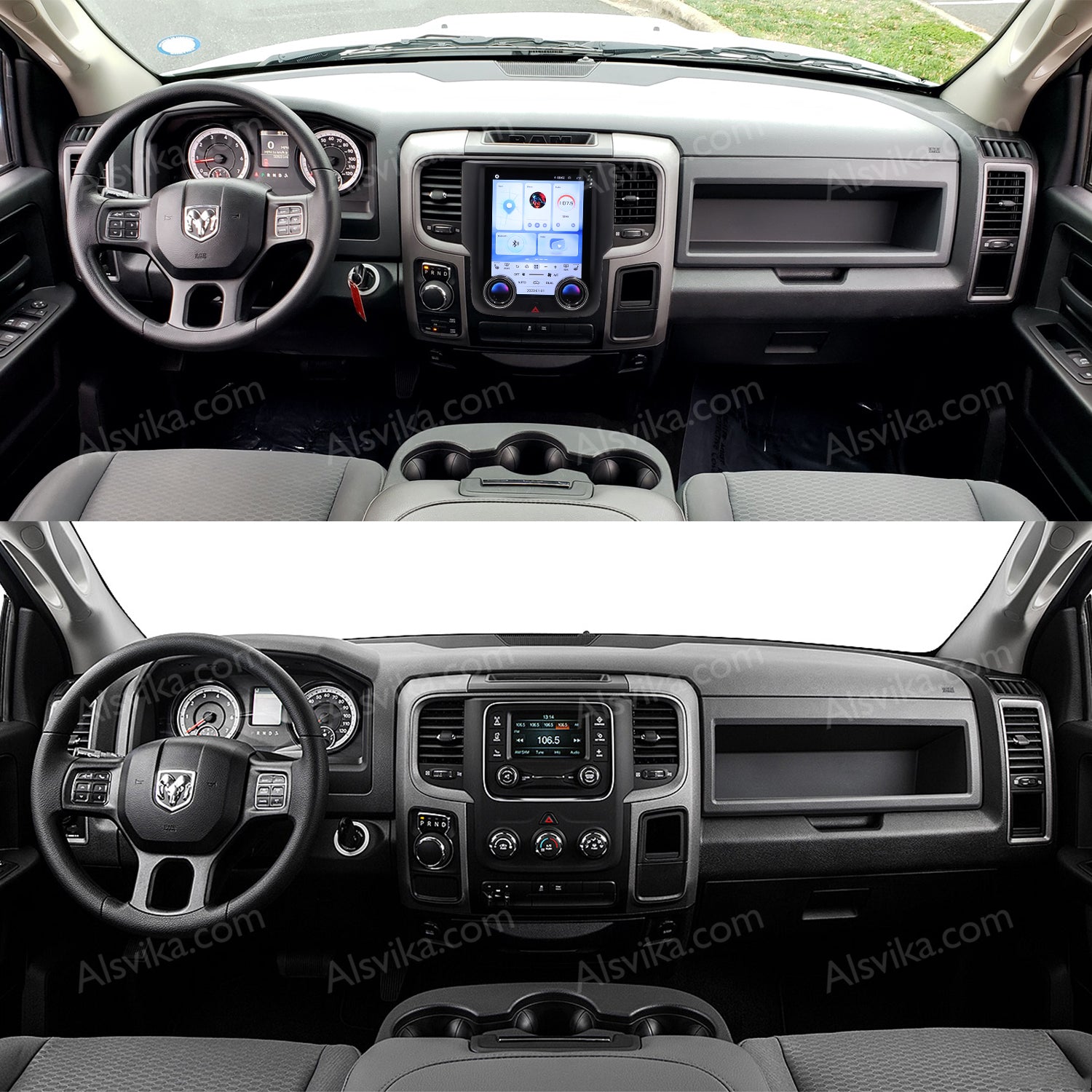 Android navigation for Dodge Ram 1500 11–18