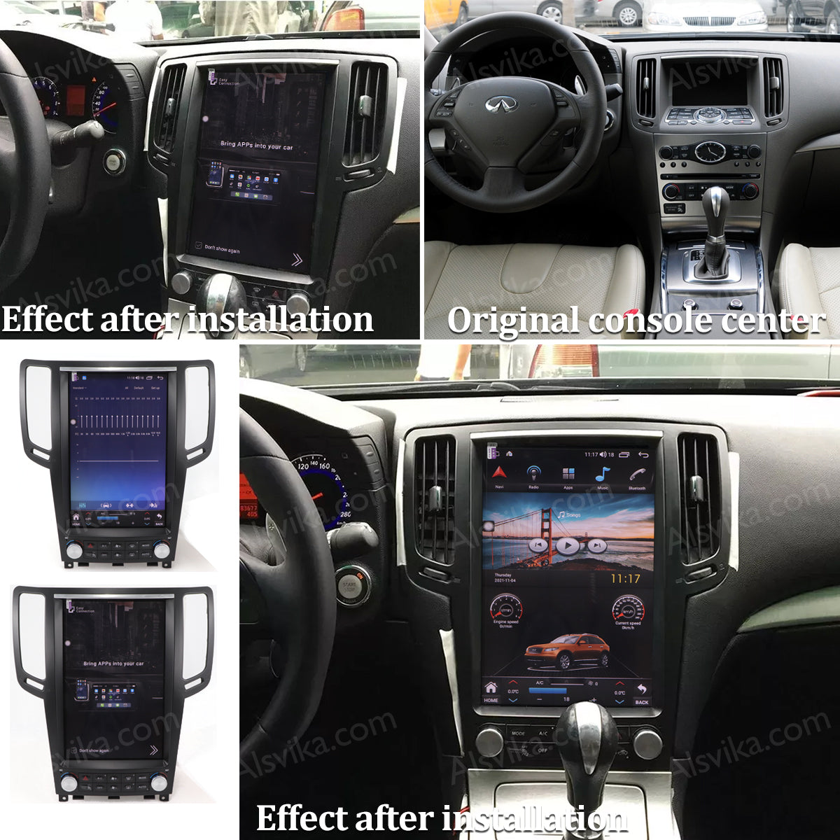 Android navigation for INFINITI G25 G35 G37 G40 06-15