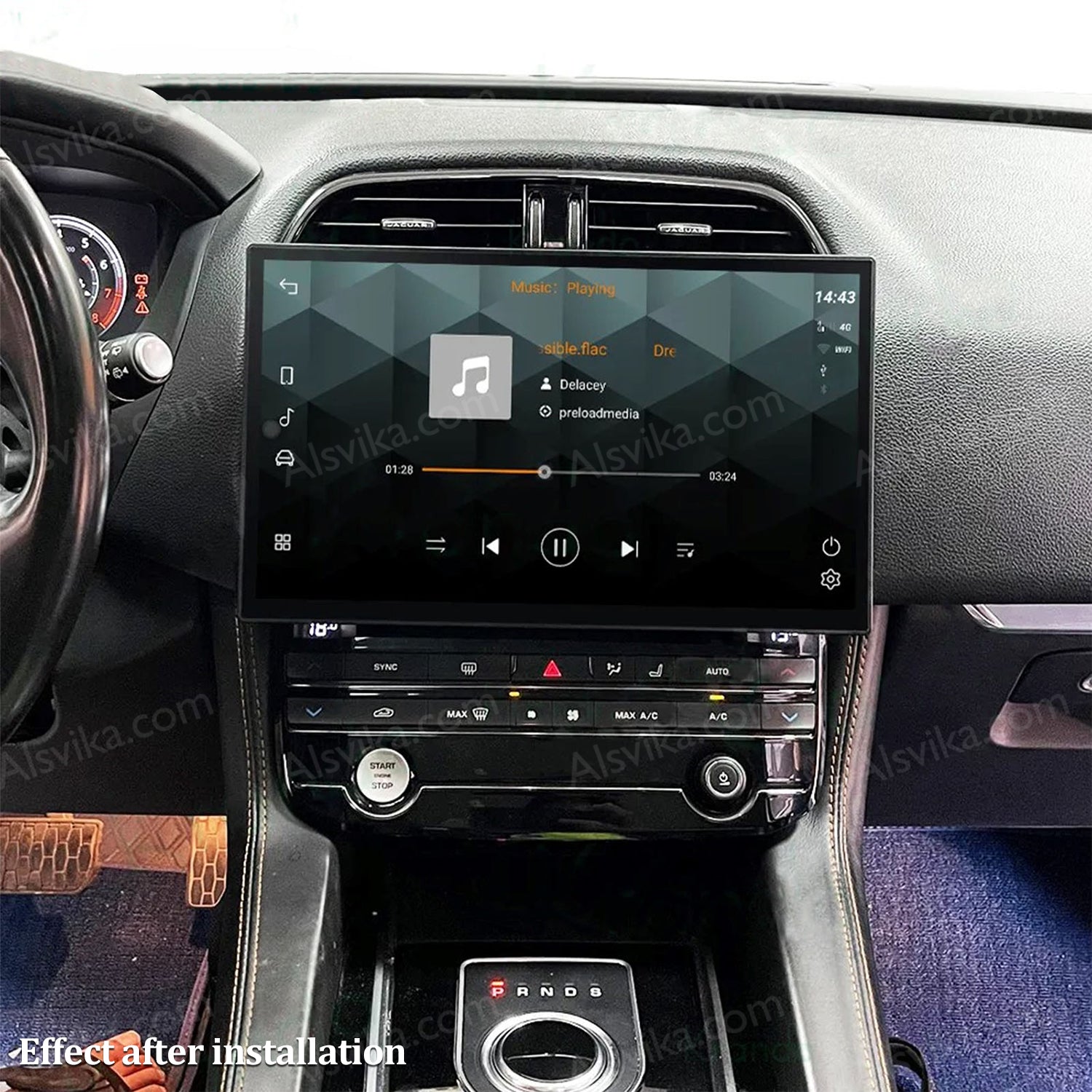 Android navigation for Jaguar F-PACE (X761) 2016-2019 2K