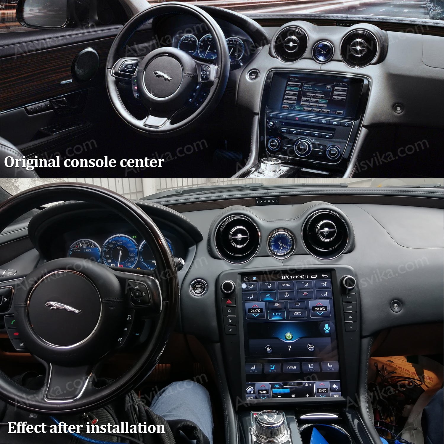 Android navigation for Jaguar XJ (X351) XJL 2010–2019