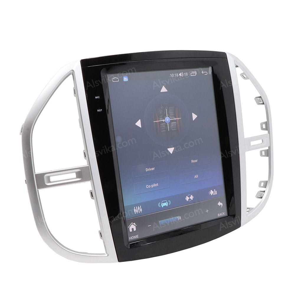Android navigation for Mercedes BENZ VITO 2014-2023