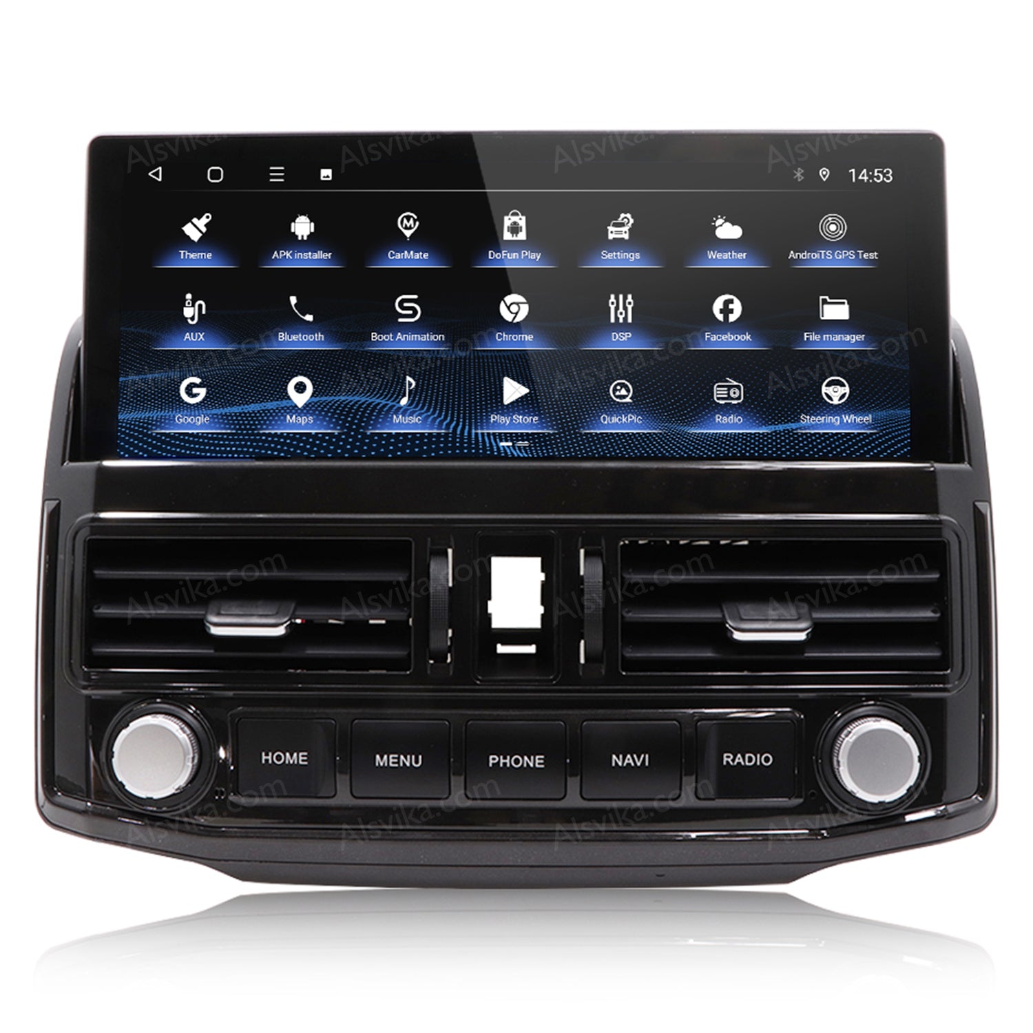 Android navigation for TOYOTA 4Runner 2009-2022