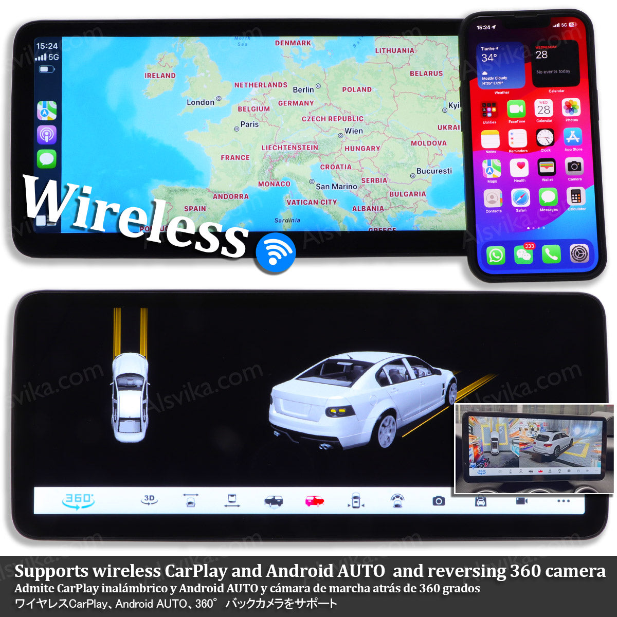 UNIVERSAL GPS navigation for Mercedes-BENZ