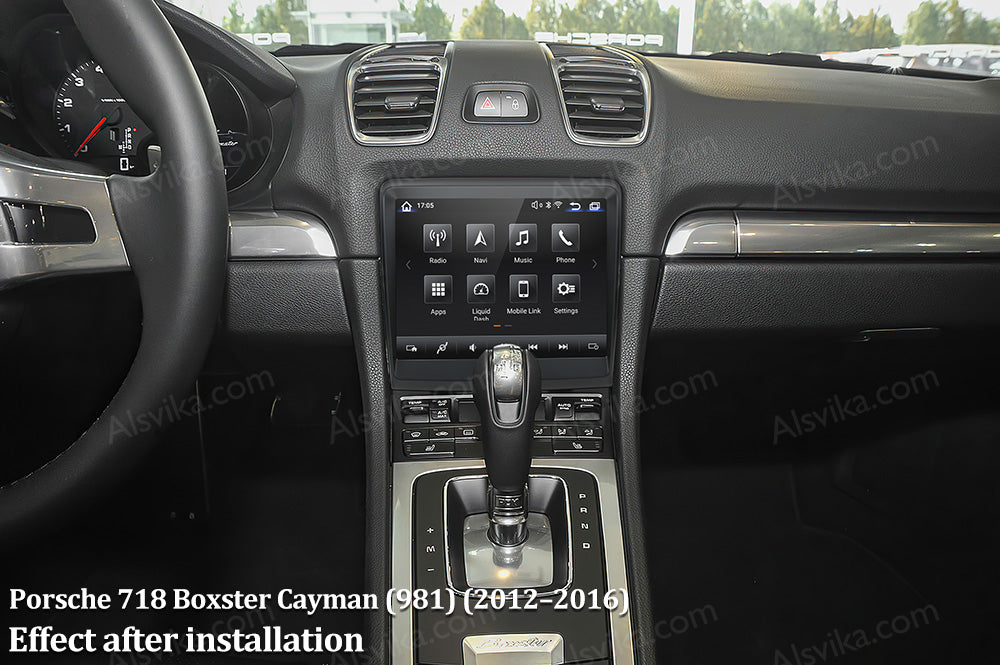 navigation head unit for 718 Boxster Cayman 981