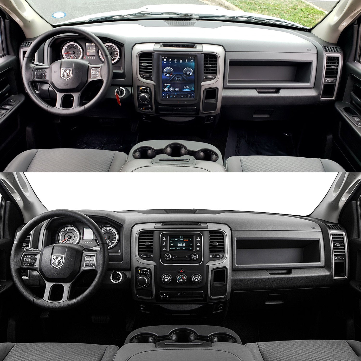 navigation head unit for Dodge Ram 1500 2011–2018