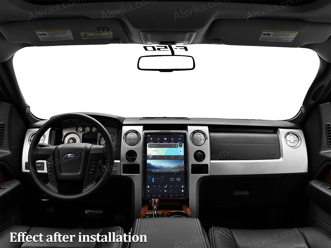 navigation head unit for FORD F-150 2009-2014
