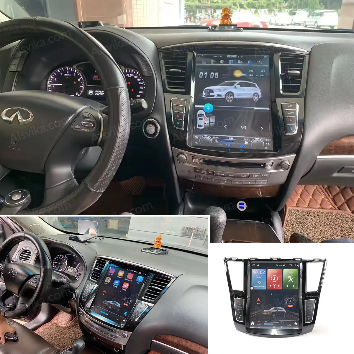 navigation head unit for INFINITI QX60 JX35