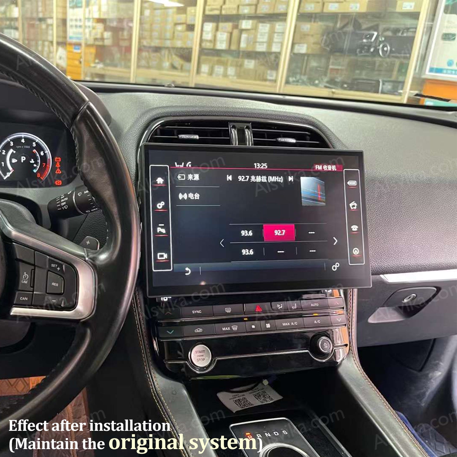 navigation head unit for Jaguar F-PACE (X761) 2016-2019 2K
