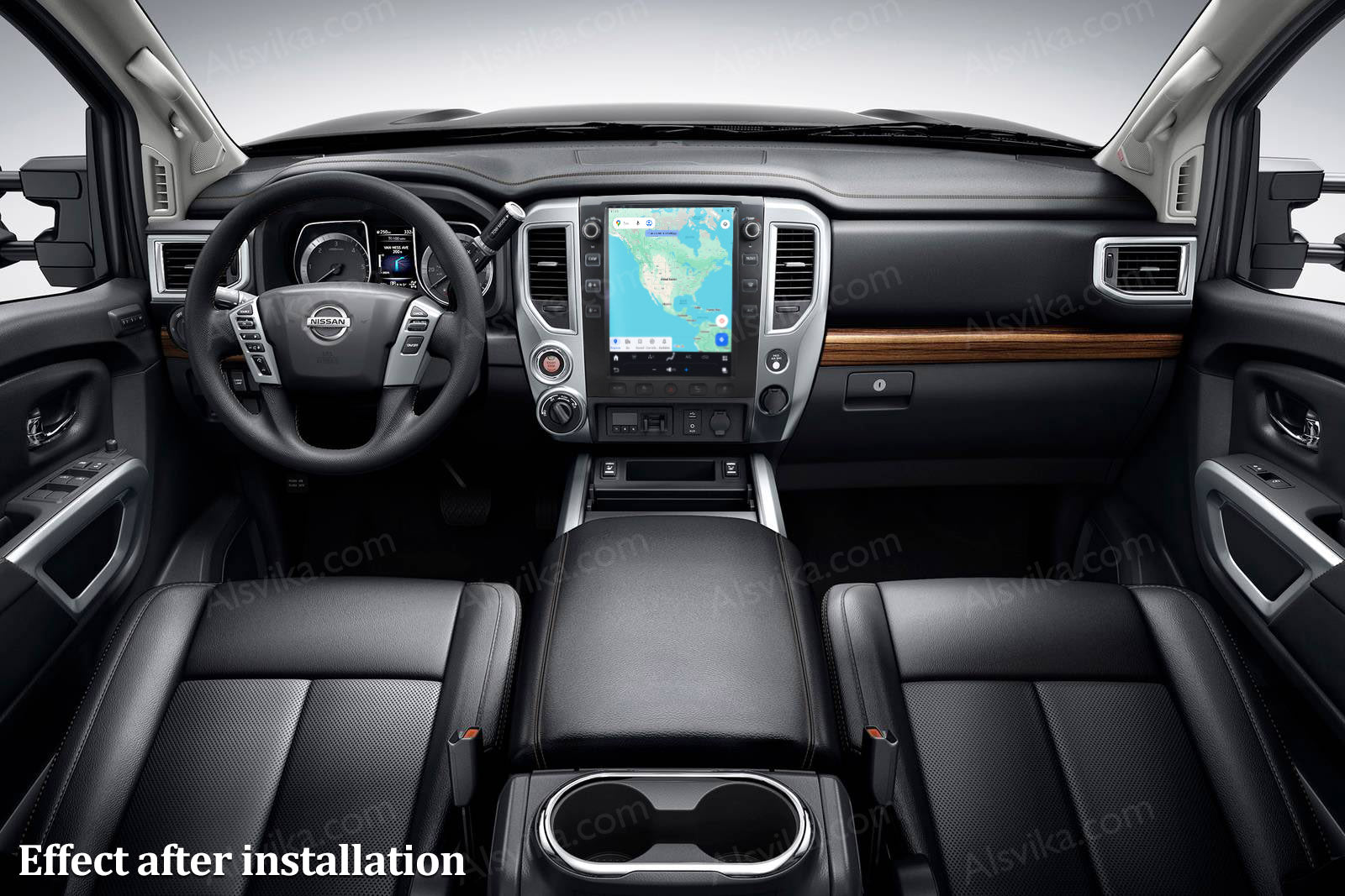 navigation head unit for NISSAN Titan 2016-2020