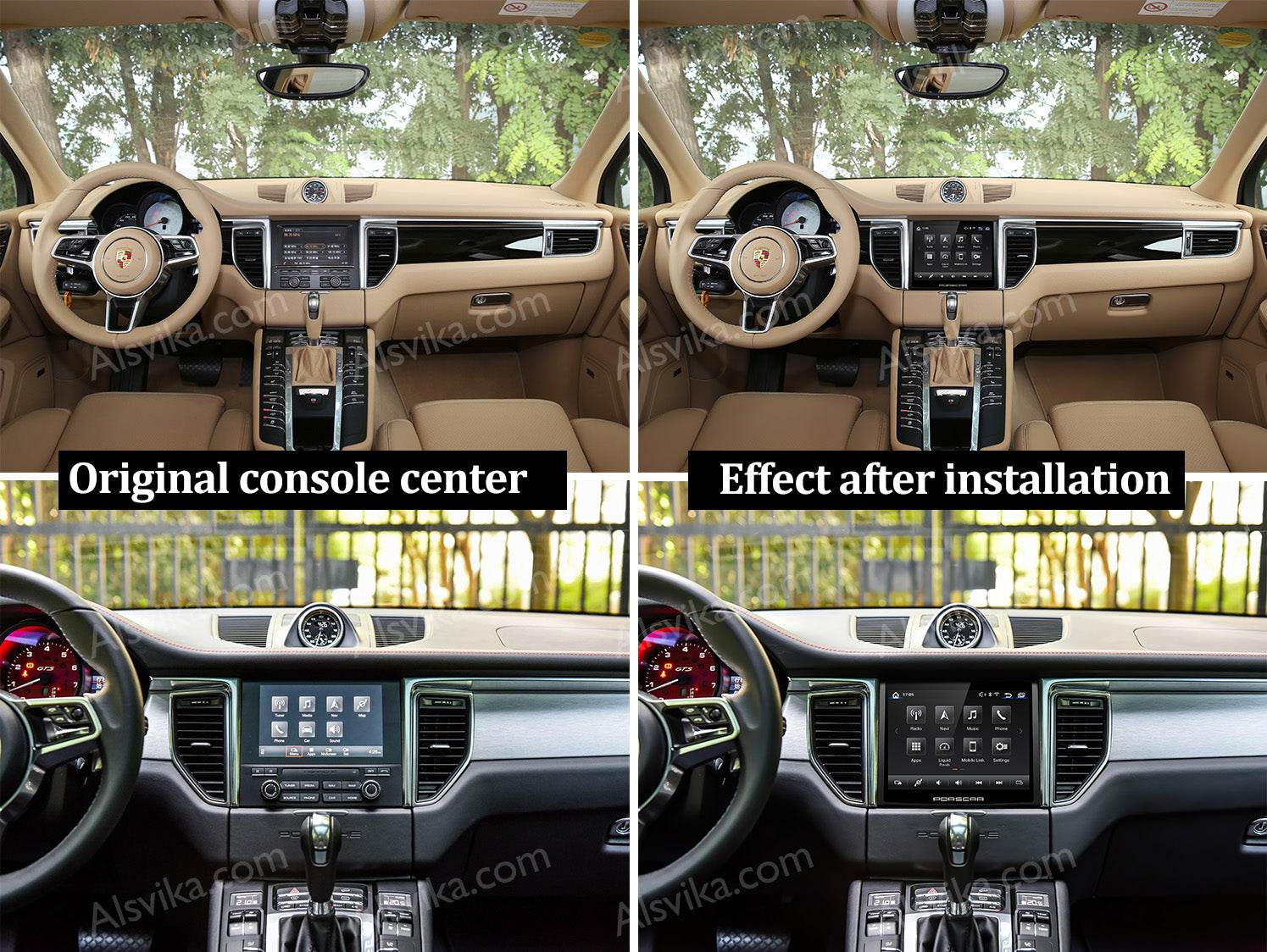 navigation head unit for Porsche Macan 14-17 PCM3.1