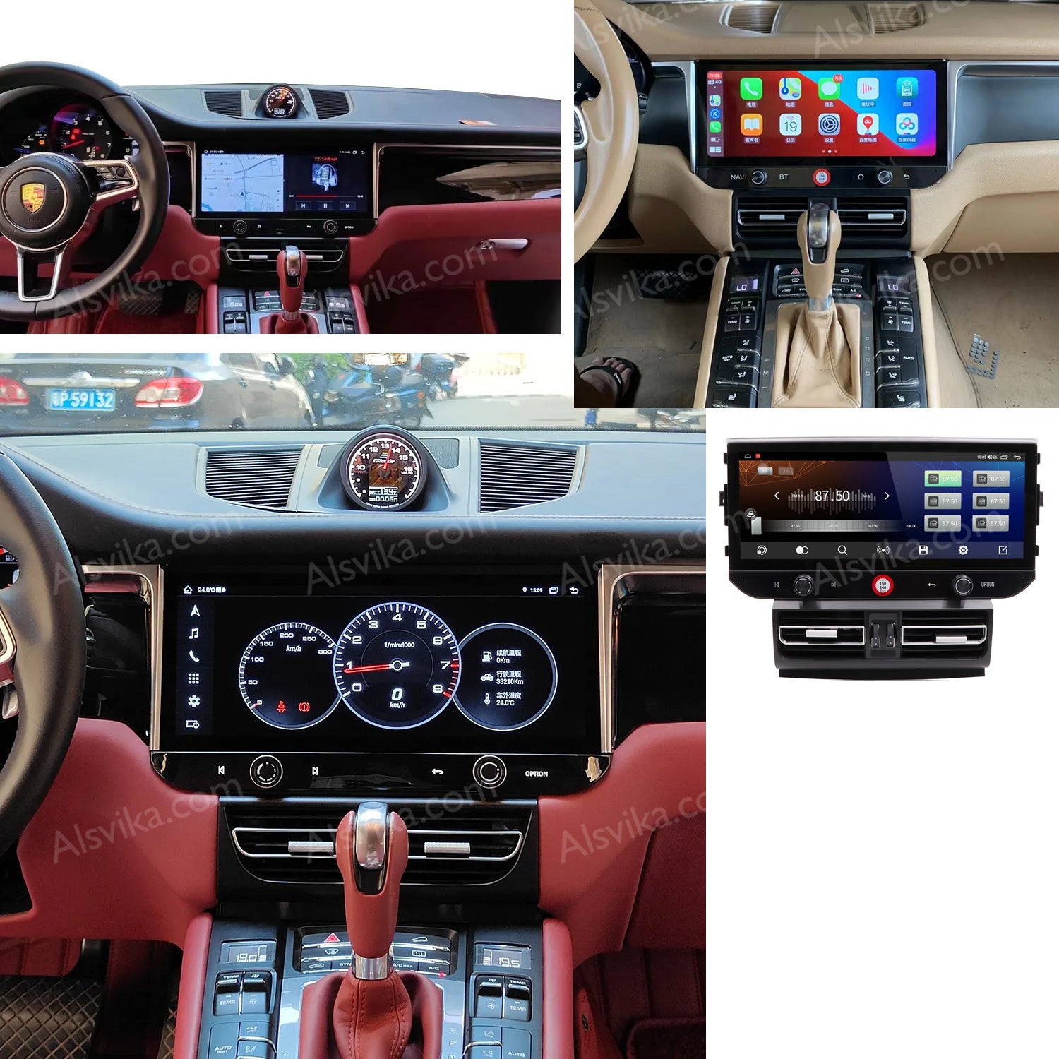 navigation head unit for Porsche Macan 2014-2017
