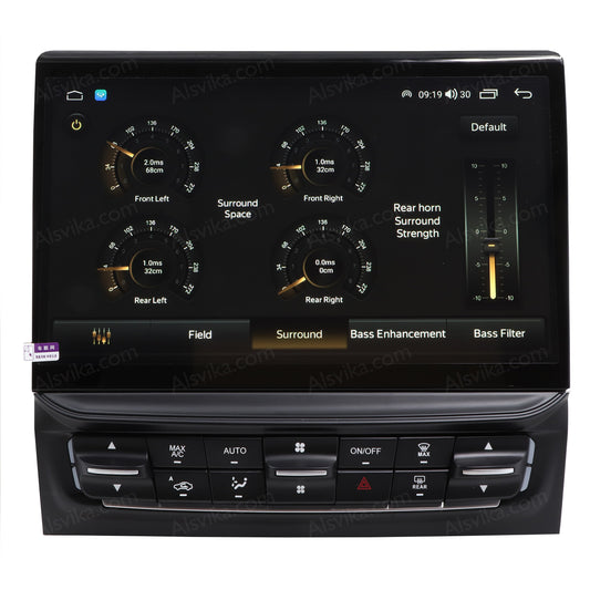 10 Inch Android car Radio Head Unit for Maserati Quattroporte 2013–2018 GPS Navigation Audio Stereo