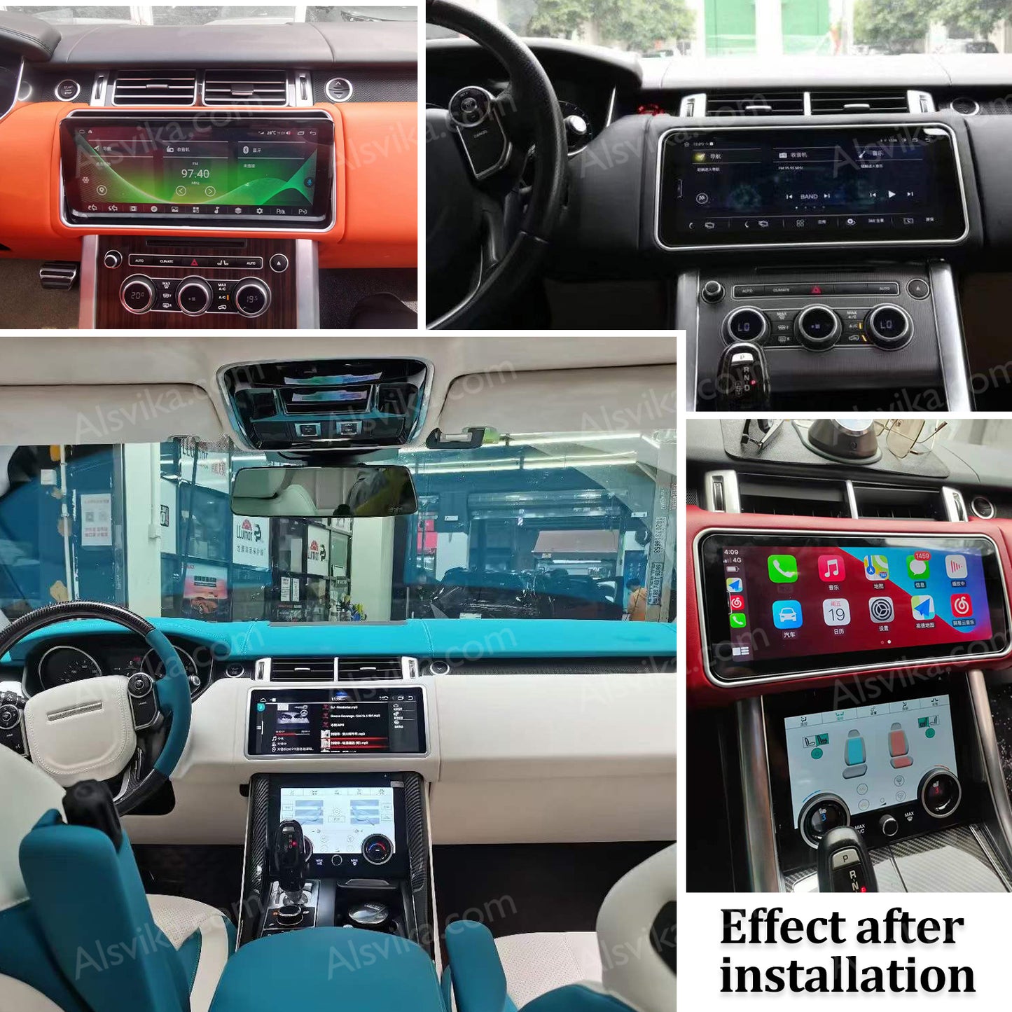 Android car Radio Head Unit for Land Rover Range Rover Sport 13-17 GPS Navigation Audio Stereo
