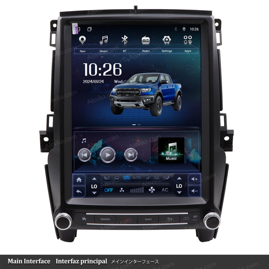 Android head unit for FORD RANGER 15-22 EVEREST 15-20